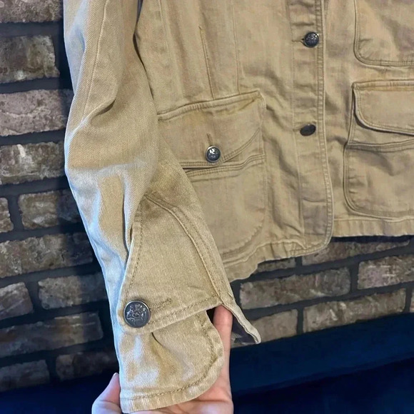 Ralph Lauren Tan Utility Jacket - Picture 4 of 6